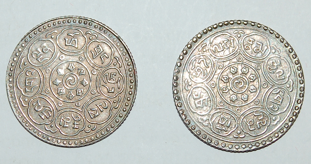 TIBETAN GADEN TANGKA LOT (2 PIECES) - HIGH LUSTER - foto 1