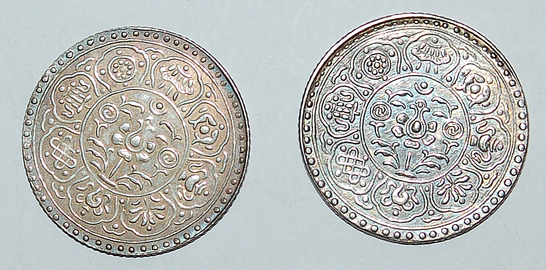 TIBETAN GADEN TANGKA LOT (2 PIECES) - HIGH LUSTER - foto 2